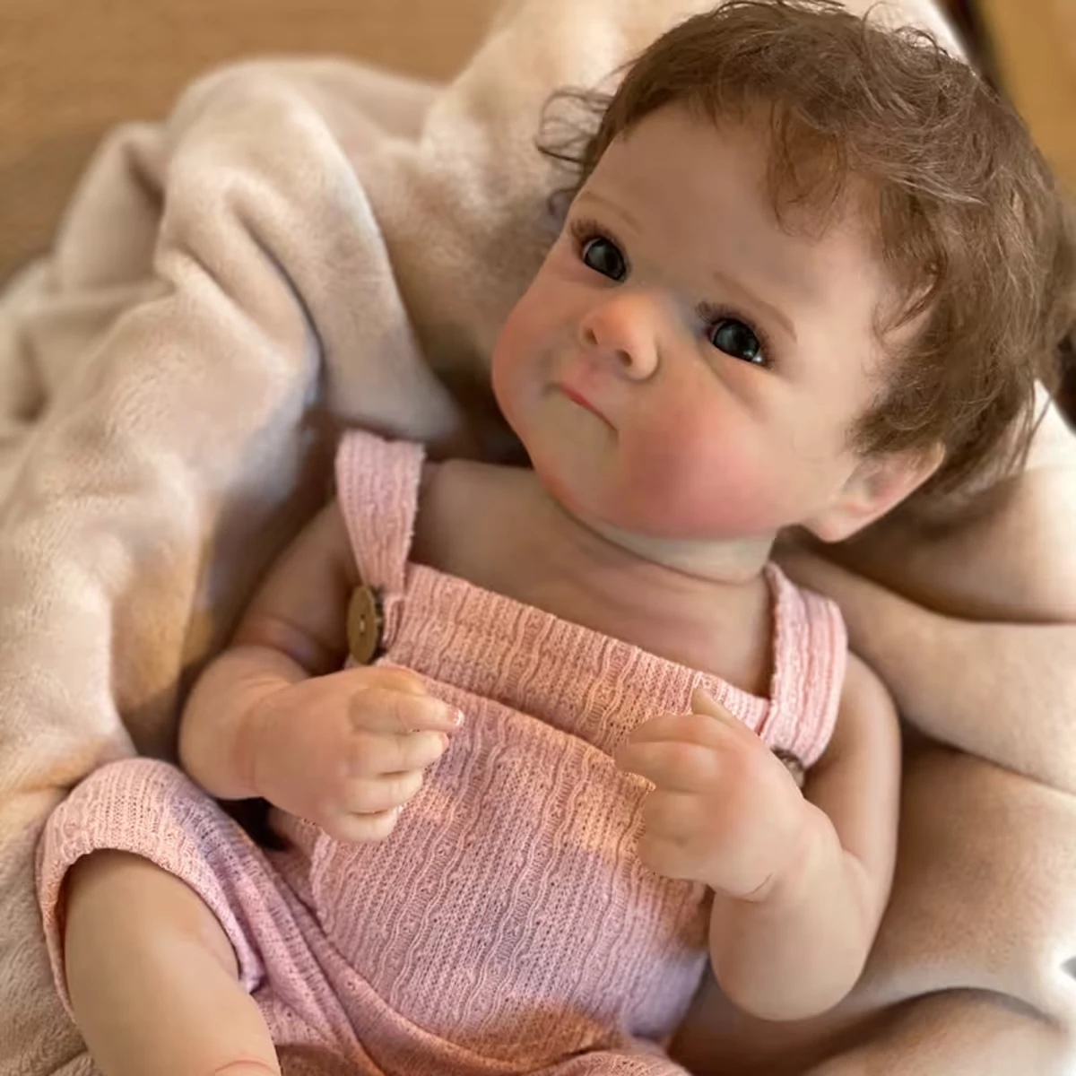 JOYORA Fashion Rebirth Doll Vinyl Realistic Girl Doll High Quality Hand Drawn Doll 3D Skin Visible Veins Perfect Holiday Gift