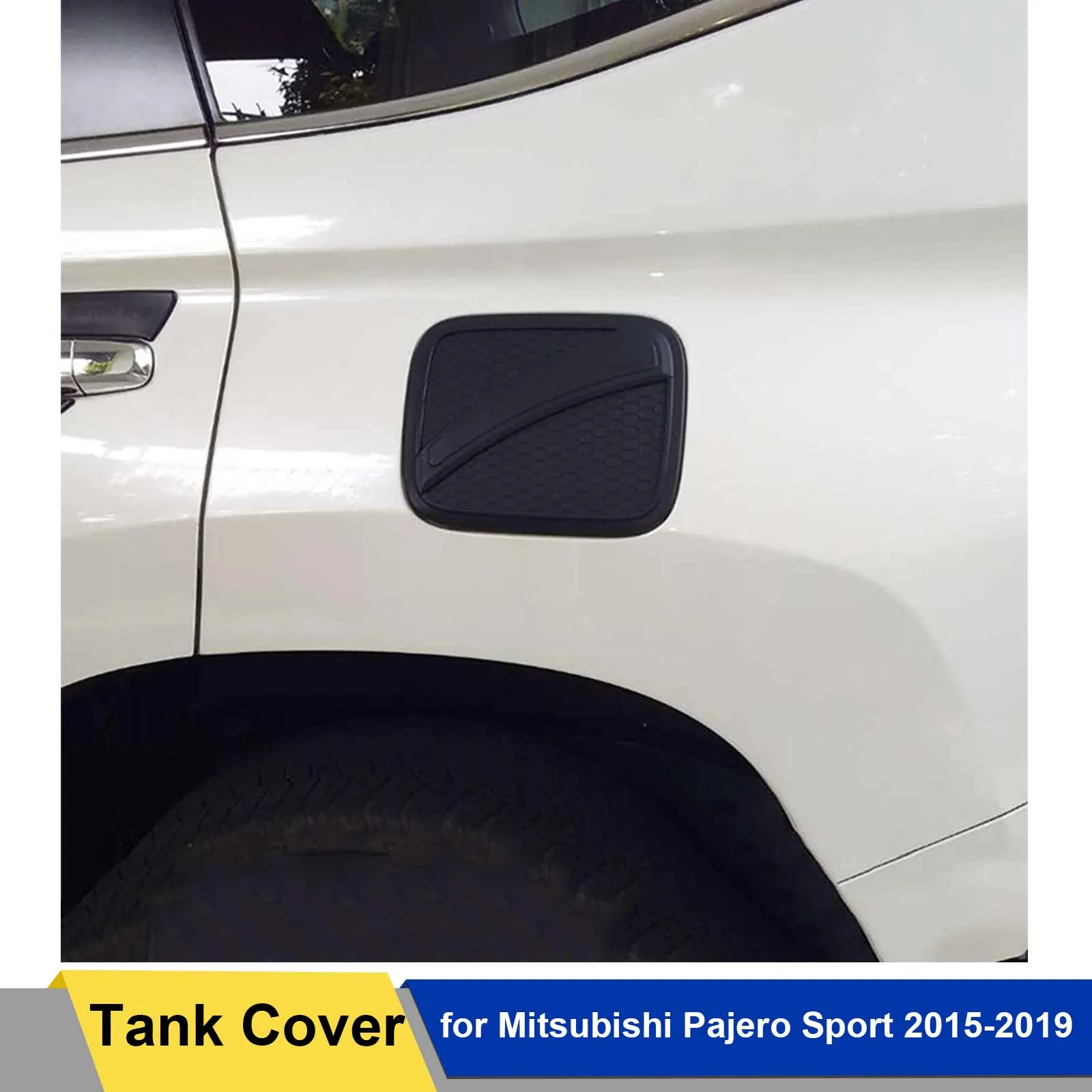 

Fuel Tank Cover ABS Material Gas Cover For Mitsubishi Pajero Sport 2015 2016 2017 2018 2019 Car Accessories