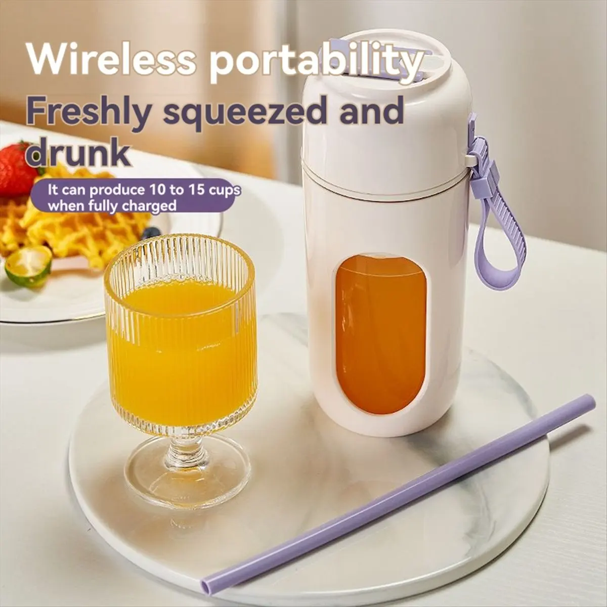 Portable Juicer High Appearance Strong Speed Small Mini Juice Cup Home Use Electric Juice Cup