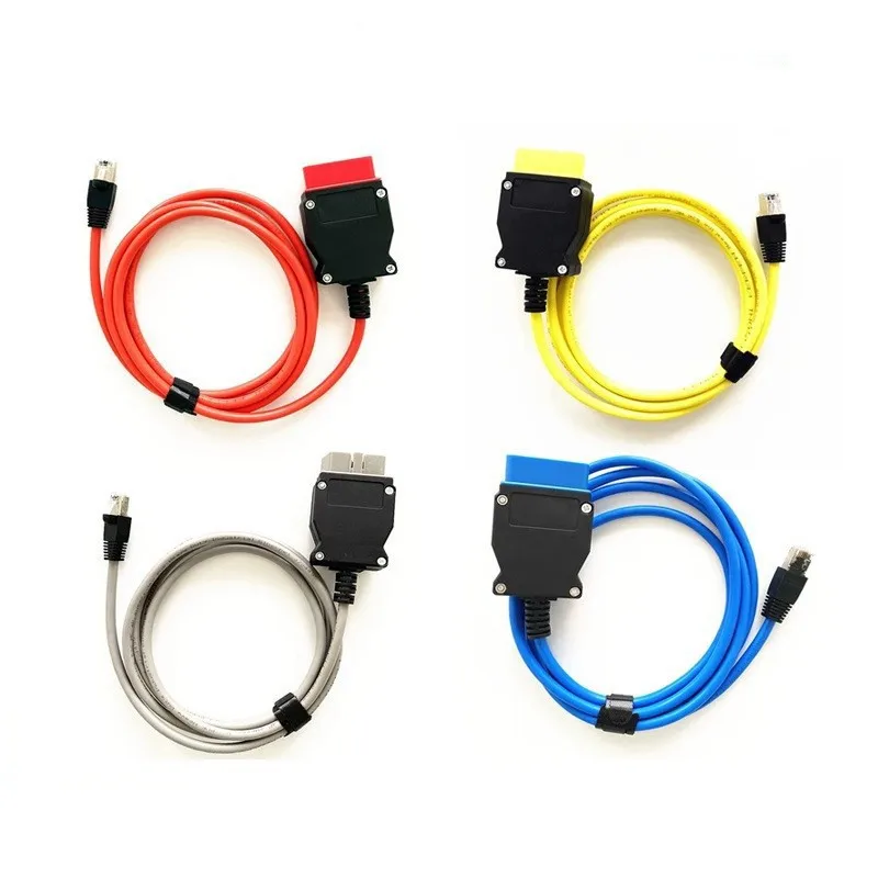 16Pin OBD2 To RJ45 Ethernet Diagnostic Cable DOIP Auto ECU Chip Tuning Programming Connector Car Vehicle Diagnostic Line