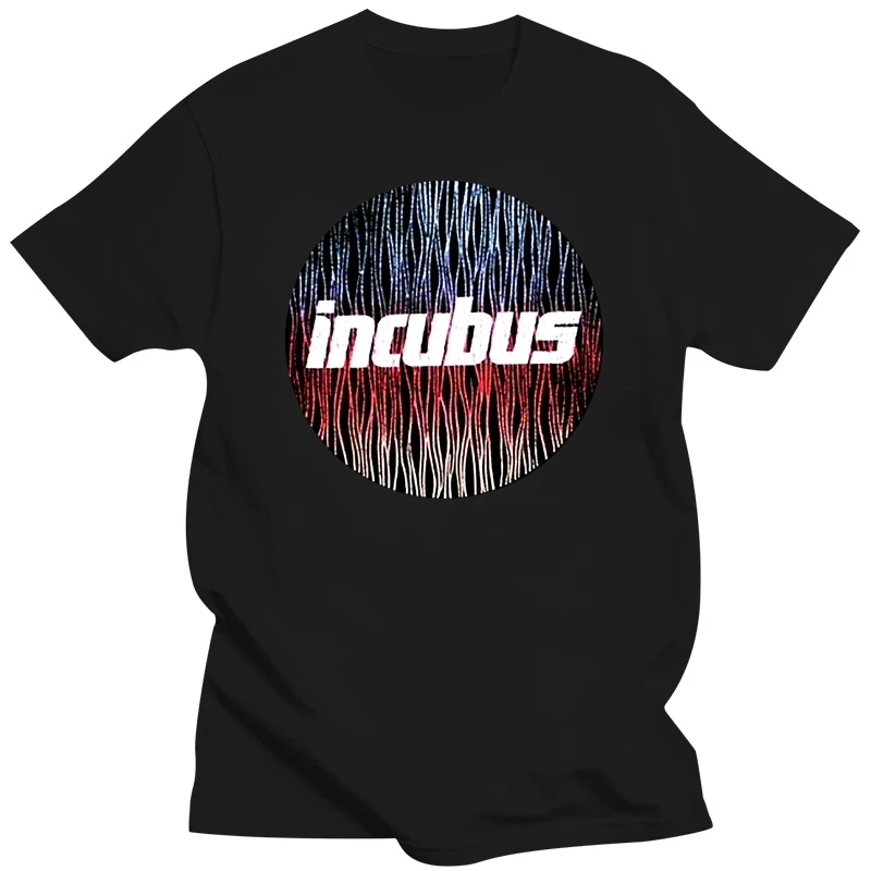 Incubus Circle Lines Black T Shirt New Adult Band Merch New Unisex Funny Tee Shirt