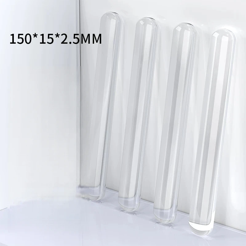 1 Sheet Self Adhesive Buffer Pads Silicone Door Stopper Cabinet Bumpers Wall Protector Furniture Refrigerator Anti-crash Pad