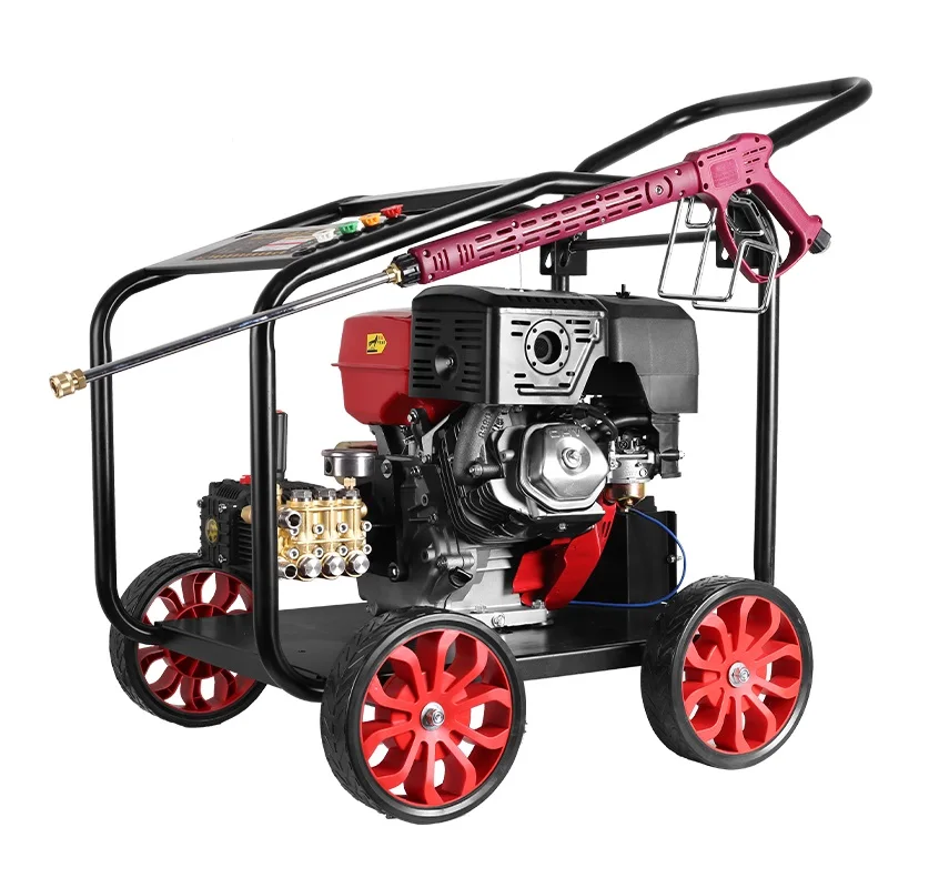 Commercial 15lpm 350bar Gasoline Engine Jet Cleaner Petrol Power High Pressure Power Washer Car Wash Equipment