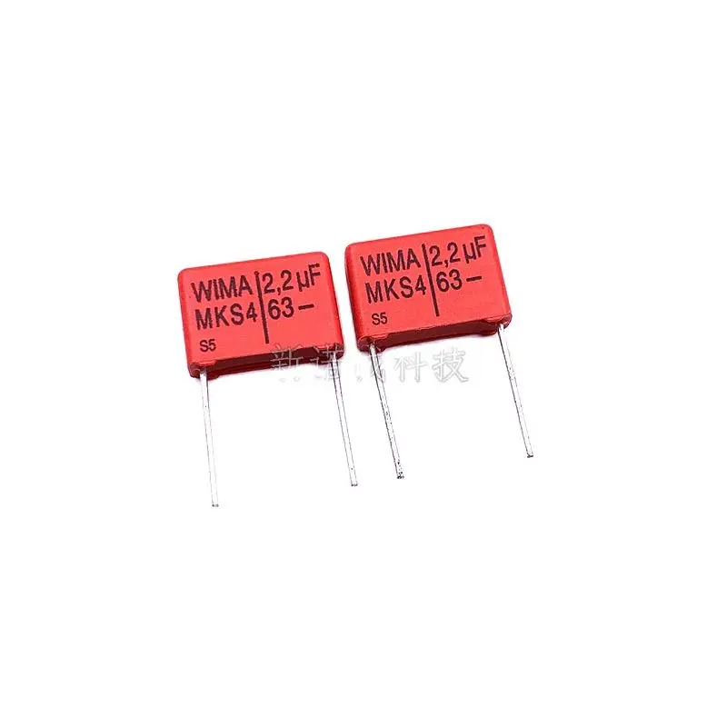 

10PCS/WIMA 225 63V 2.2UF 63V 2U2 MKS4 Foot Distance 15mm Film Capacitor