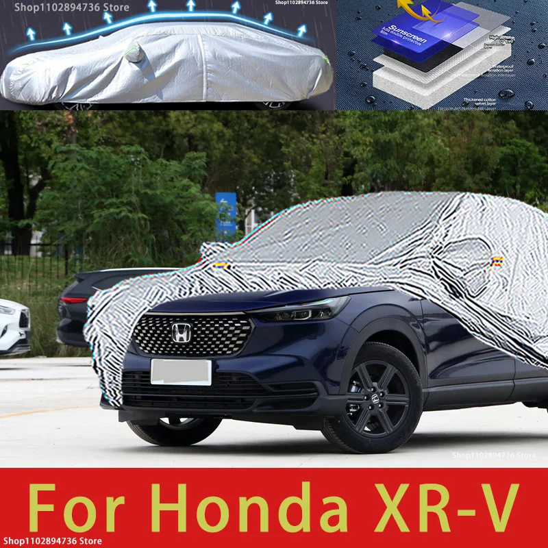 

For Honda XR-V Car protective cover, sun protection, cooling protection, car clothing, car paint protection auto