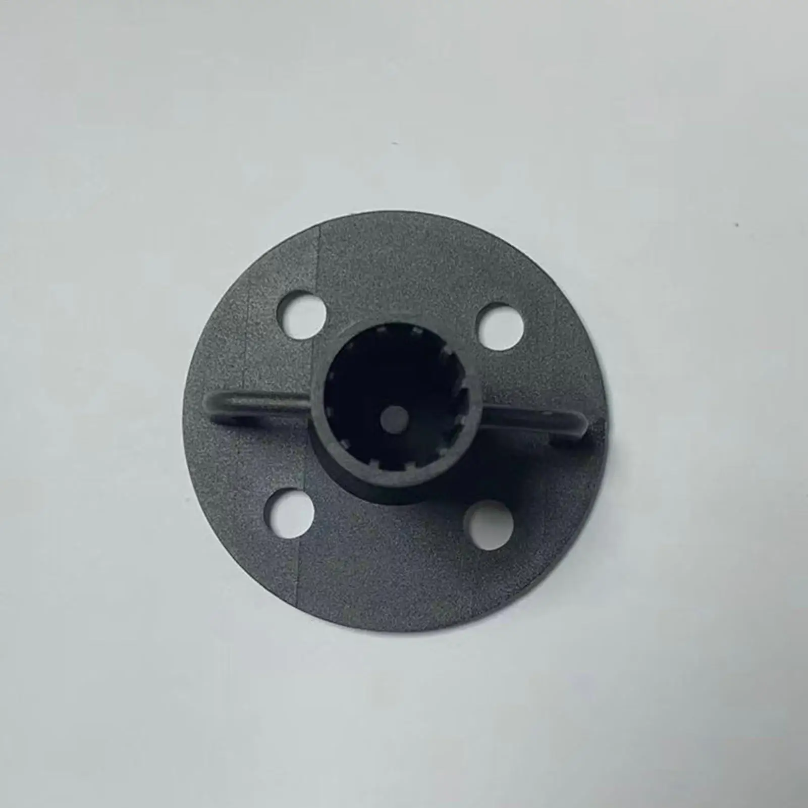 Post Base 4 Pieces Heavy Duty Round Flange Support Bracket Tent Pole End Bracket for Garden Picnic Camping Patio Fence Courtyard