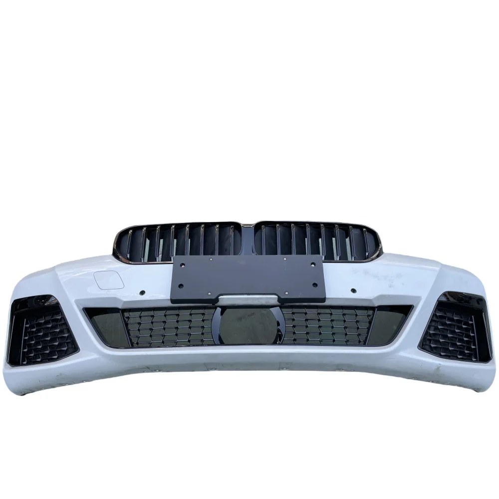 

For 5 Series G30 G31 G32 530i 540iX Pre-LCI M Sport Style Front Body Complete Set Front Bumper Assembly Grilles Trims