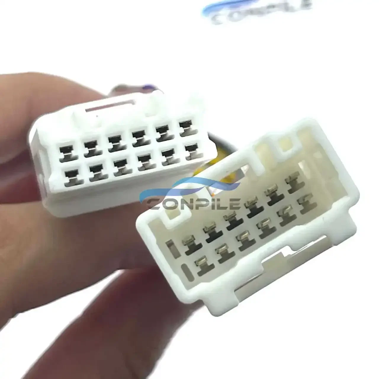 

1pc for Mazda ALEXA MZD CONNCT Navigation LF module male female plug connector extension cord 2X6 12PIN cable