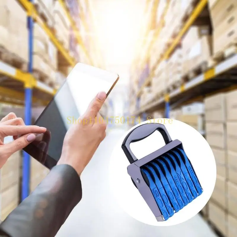 

Rolling Number Stamp Date Stamp Adjustable Business Stamp Plastic Number Stamp 0-9 Numbering Stamp top sale