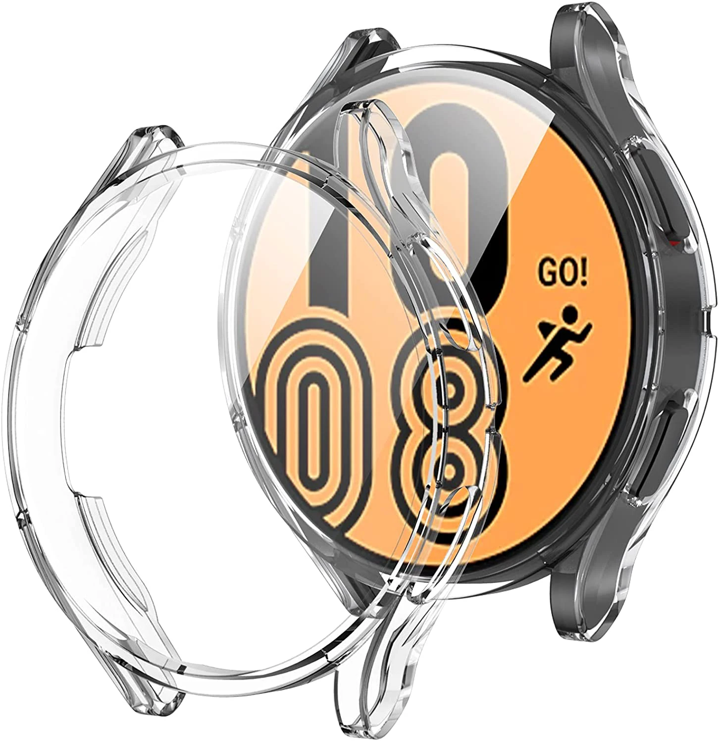 Cover for Samsung Galaxy watch 4 Case 40mm 44mm TPU Plated all-around Screen protector Galaxy watch 4 classic 46mm 42mm Case
