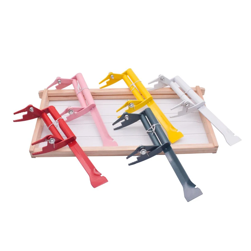 Beehive Frame Holder Bee Nest Box Frame Holder Lift Gripper Beehive Clip Holder Beekeeping Capture Frame Gripper Bee Hive Tools