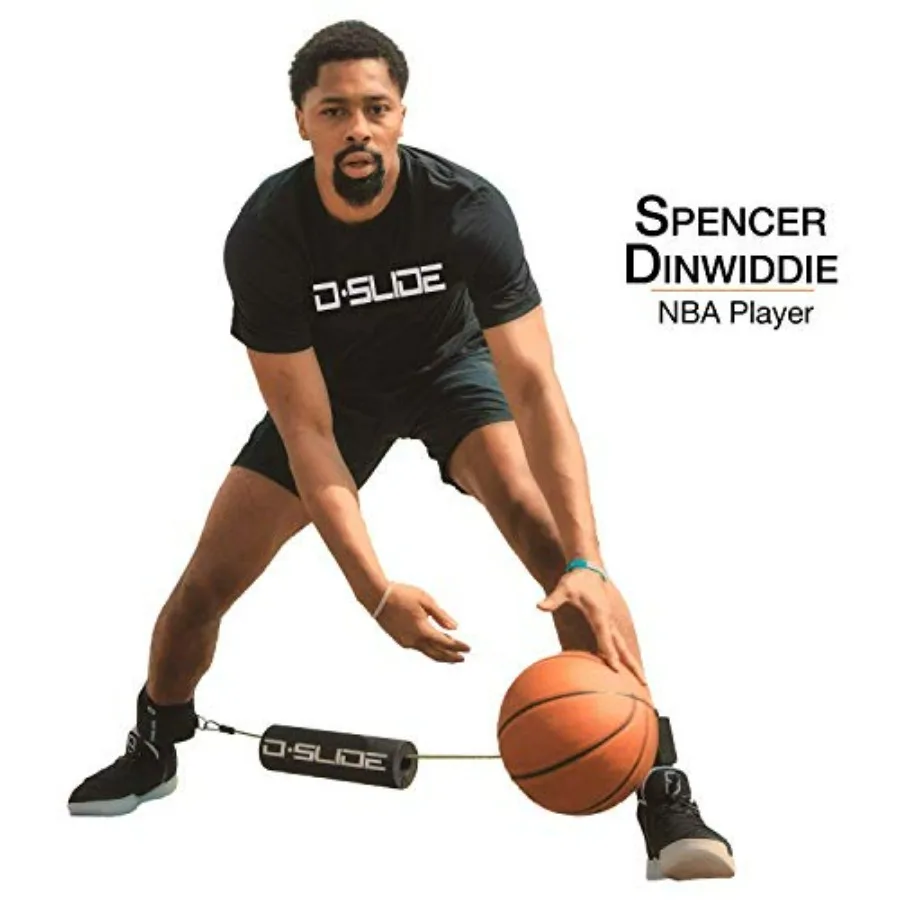 

The Official D-Slide Basketball Training Equipment aids in Perfecting The Defensive Slide | Develops lateral Quickness Including