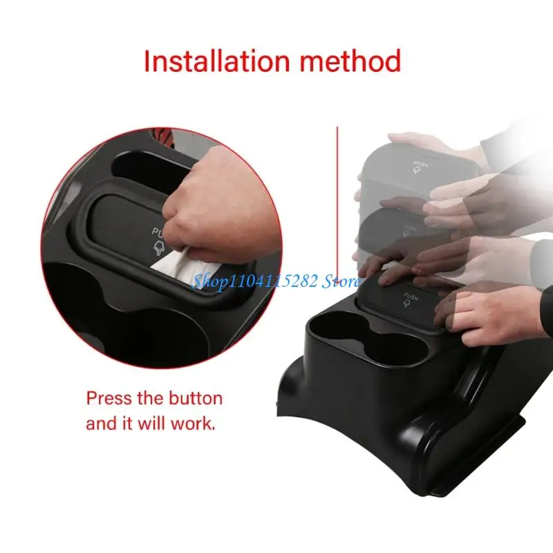 

ABS Car Interior Storage Box With Anti Skid Base For Spacia/Spacia Mk04 Central Console Organization Solution