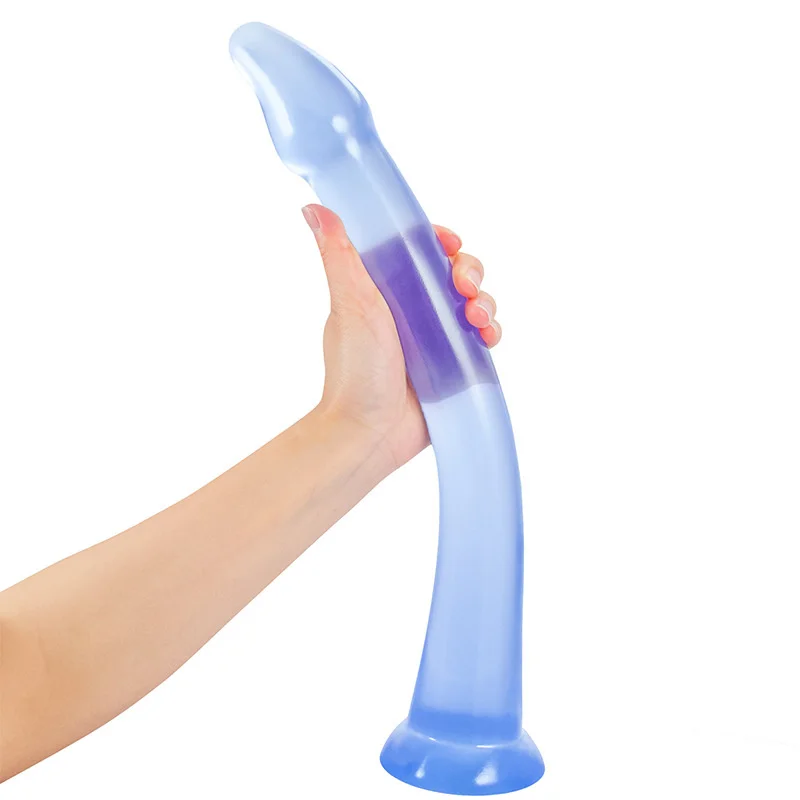 Consoladores con tapón Anal de gran tamaño para estimular el ano, Vagina, tapón largo, masaje de próstata, dilatador Anal, Juguetes sexuales, masturbador, productos para adultos