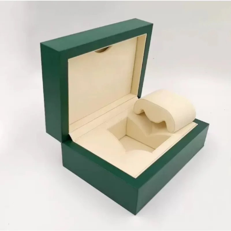 SpotWatch Box with Wave Pattern Design, Green Gift Packaging Set for Men and Women, Jewelry Storage OrganizerGoods