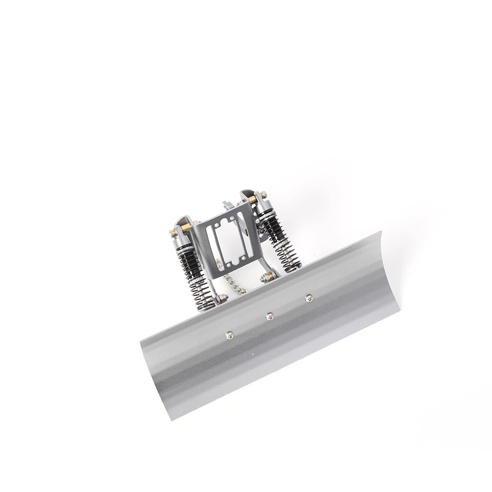 أجزاء ترقية الزاحف RC 1/18 TRX4M - مجرفة ثلج معدنية قابلة للتعديل إلكترونيًا ومجرفة رملية