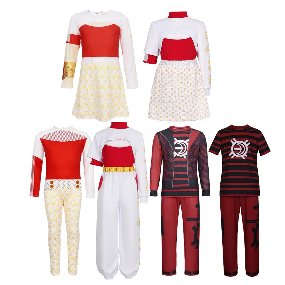 

Zombies5 Zombie High School 4 Cosplay Costume Set for Halloween Role-playing American TV Series Stage Performance