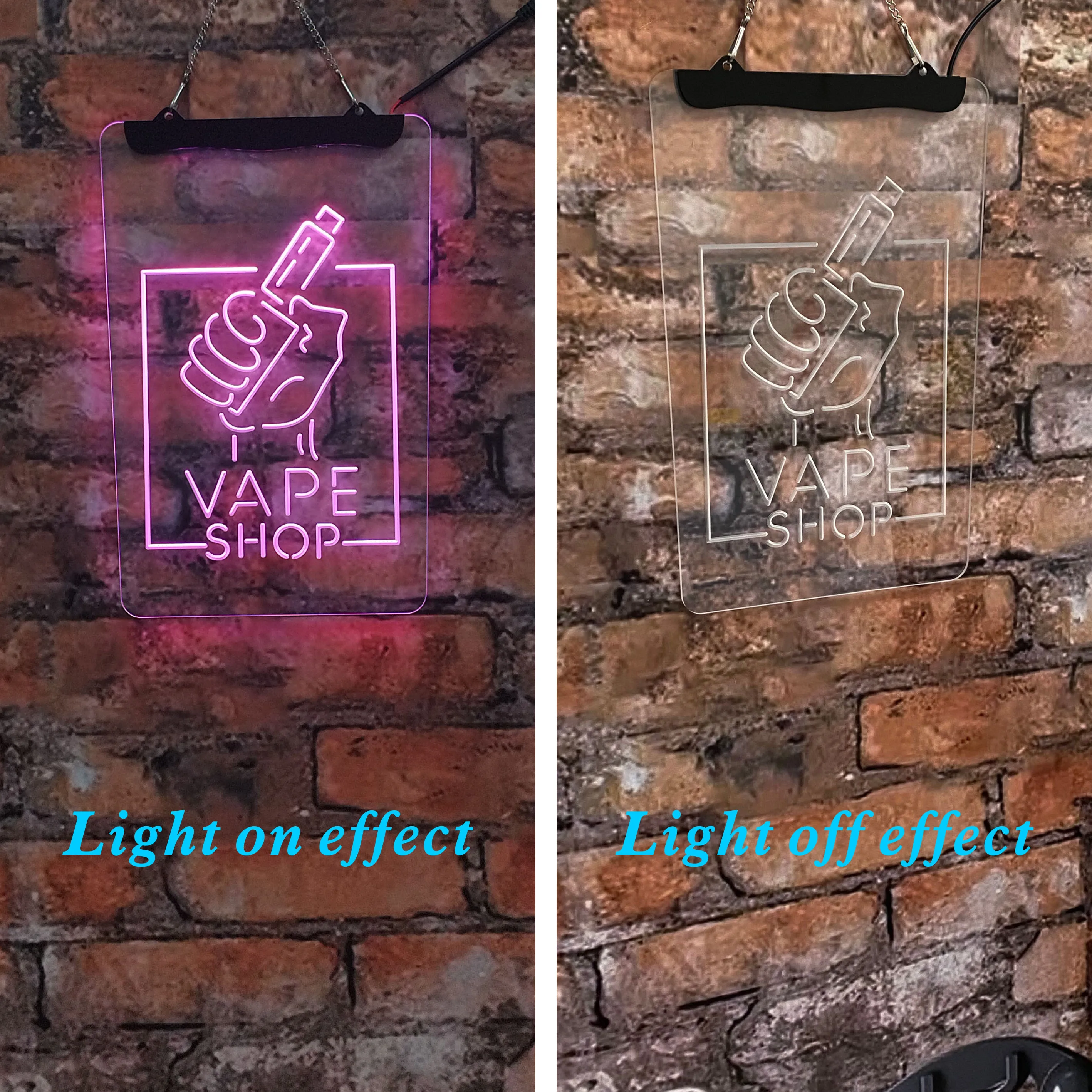 Letrero LED de neón para tiend - Vaping Store reseña y precio