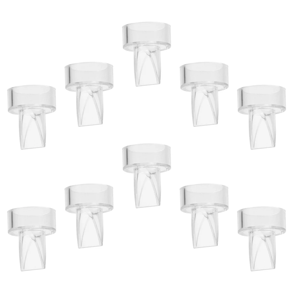 

10 Pcs 22Mm Silicone Breast Pump Accessories Anti Backflow Duckbill Valves Manual Pump Replacement Parts Durable Safe Nursing