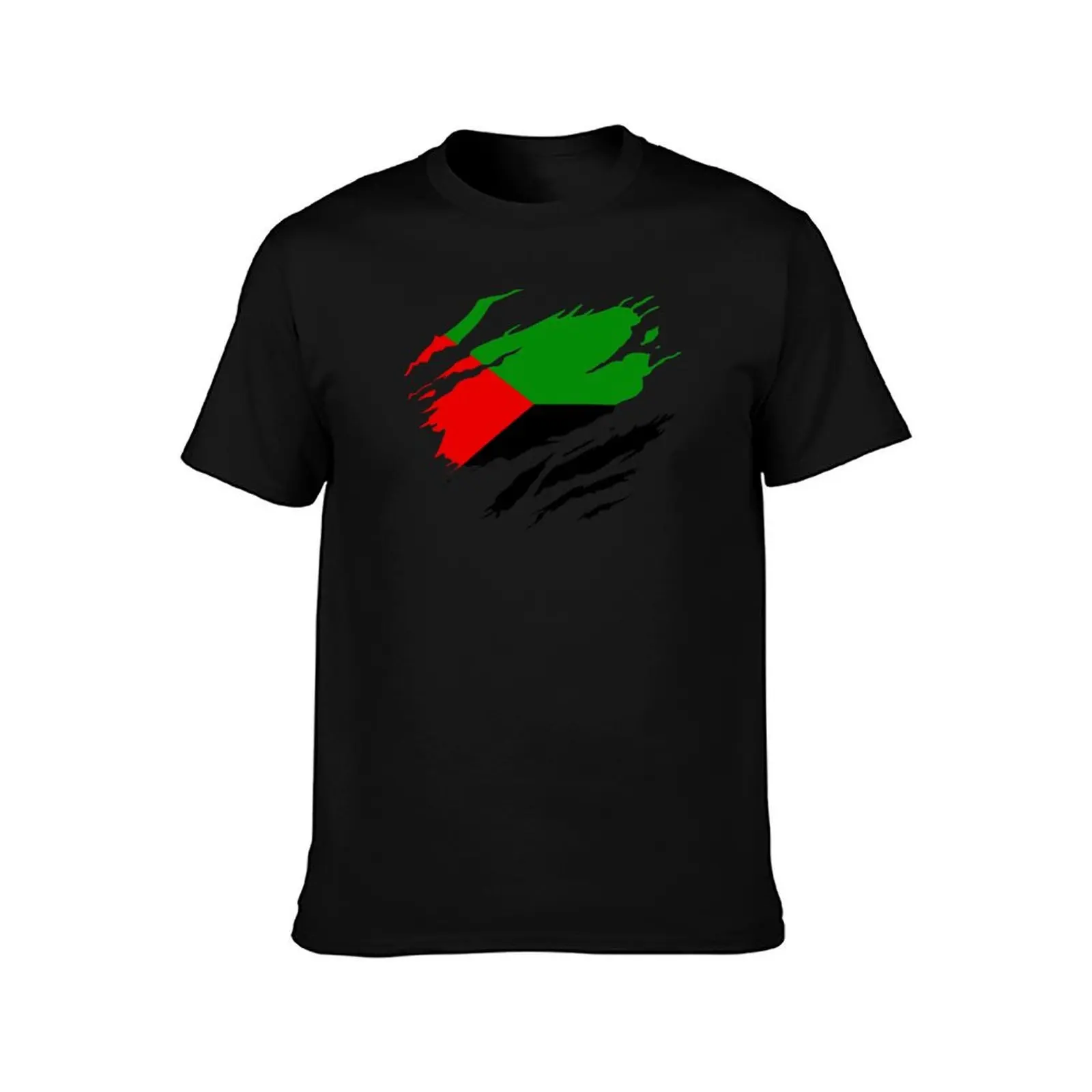 Torn Style Martinique Flag T-Shirt t shirt man designer man graphic t shirt T-Shirt - Image 2