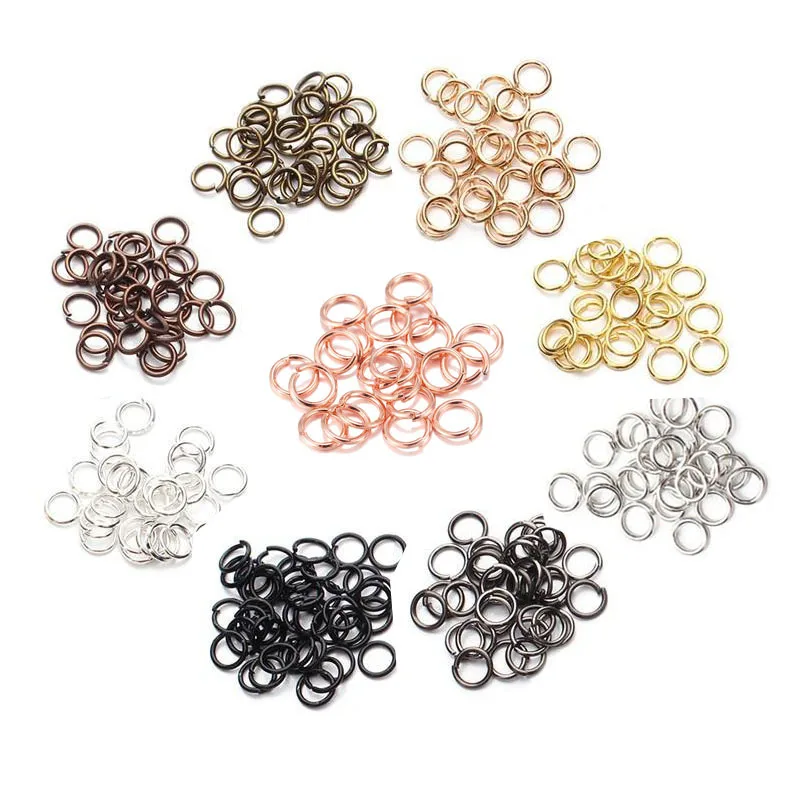 100pcs/lot Hair Braid Rings Accessories Clips Dreadlocks Beads Set Color Gold and Sliver for Women and Girls Hair Styling Tools