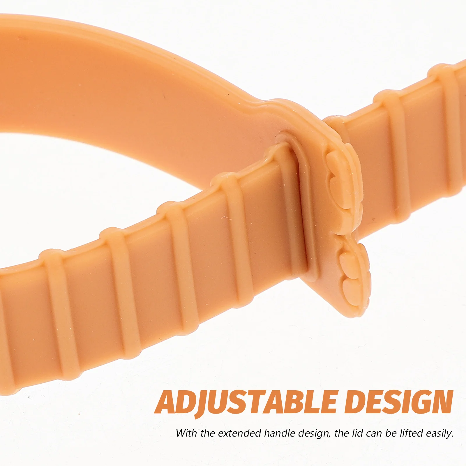 

2Pcs Toilet Seat Lifters Silicone Handle Extended Grip Toilet Cover Lifter Household Bathroom Supplies Closestool Lid Handle