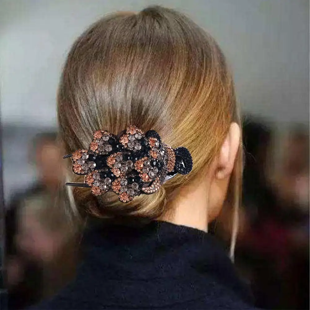 

Design Back Of Head Temperament Love Heart Colorful Duckbill Clip Korean Style Hair Clip Hair Accessories Women Hair Claw