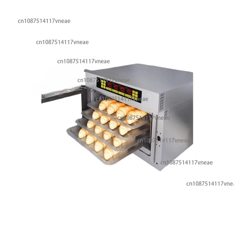 Convection Counter Oven 60L High Power Air Flow Baking Tech for Home Bread Baking Business 4 layers 4 pallets 3500W