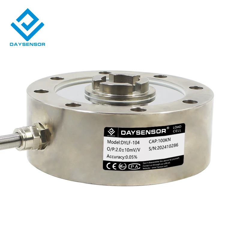 DYLF-104 Spoke Type Force Sensor Compression Load Cell 100KN High Precision Measuring Weight for Machine Hopper Scale Automatic