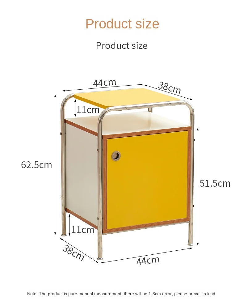 Korean Ins Style Antique Storage Cabinet Simple Bedside Table Side A Few Small Cabinet Modern Shelf Storage Cabinet