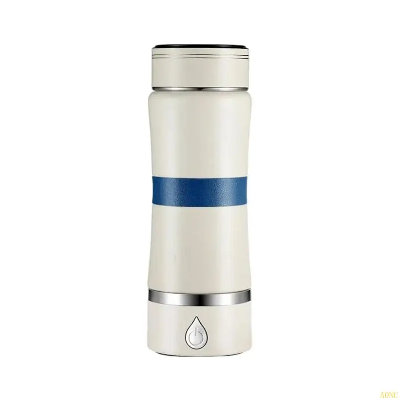 

A0NC USB Rechargeable Hydrogens Rich Water Ionizer Electrolysis Water Technology Cup