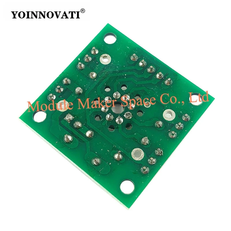 AD584 4-Channel High Precision Voltage Reference Module with 4.2V Control Reserve 2.5V/5V/7.5V/10V Outputs Green PCB Board
