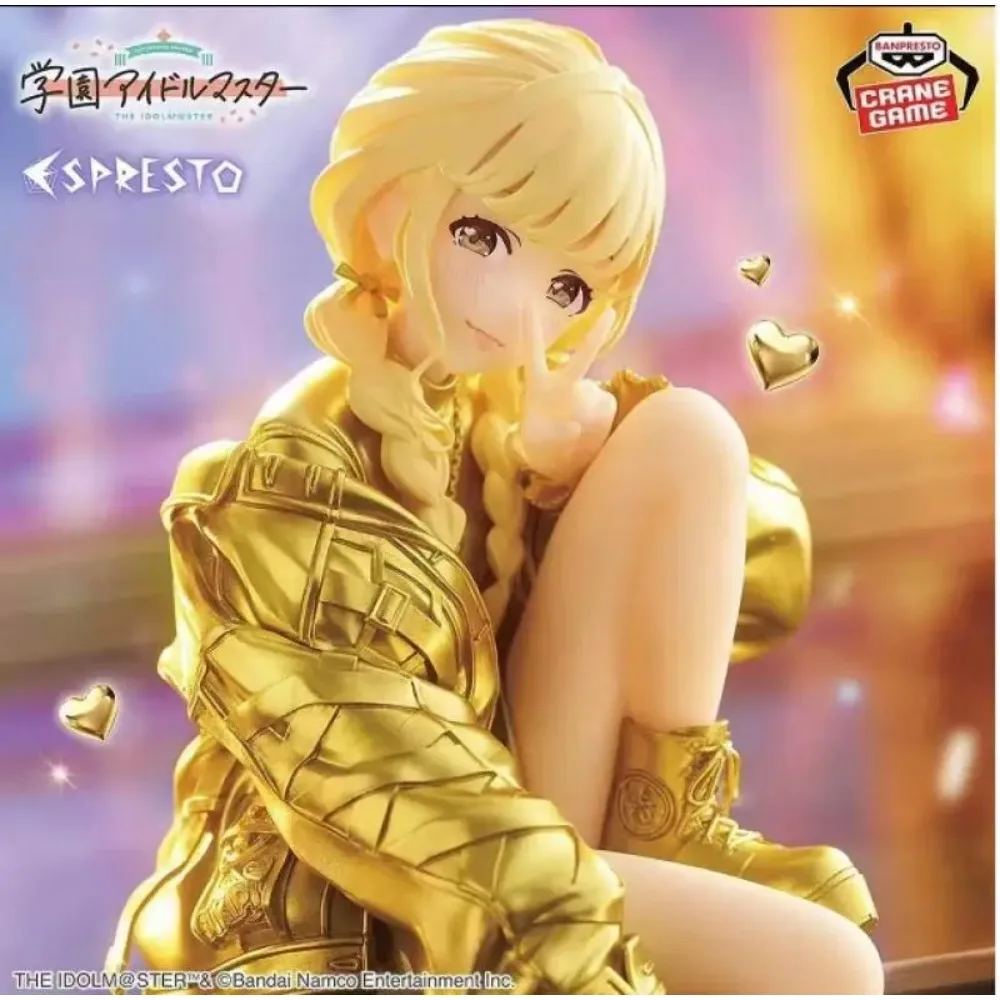 Bandai Banpresto Gakuen Idolmaster Kotone Fujita Figure - Charming Pose Unopened Anime Action Figure Model Collection Toys Gifts