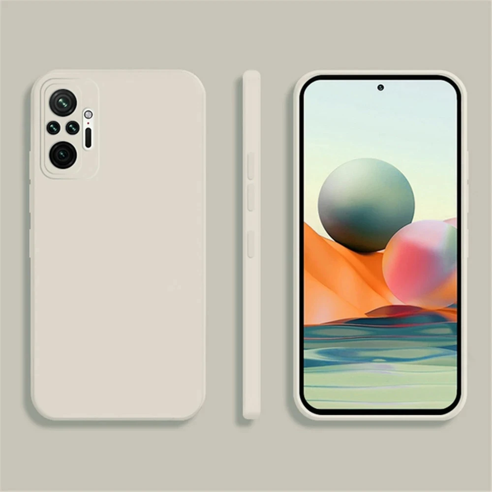 Funda de Silicona Líquida En Redmi Note 10 Pro