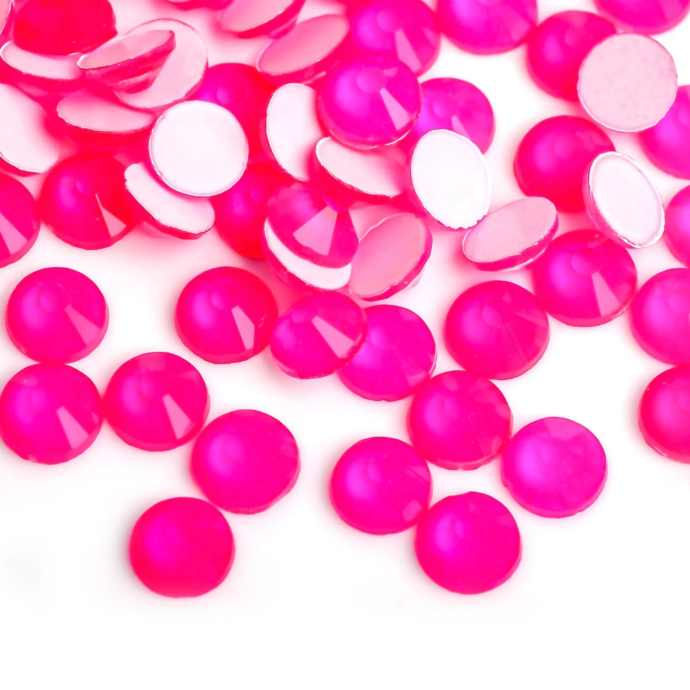 Red Siam Colors  SS3-SS30 Glitter Crystals and Strass Non Hotfix Rhinestones Customized  Flatback For DIY Garment Nails