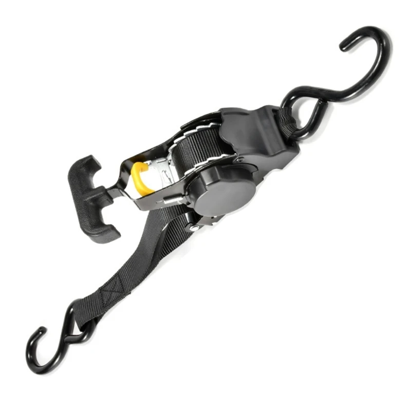 Heavy Duty Retractable Ratchet Strap สายรัดวงล้อ Self Retractable Tie Down