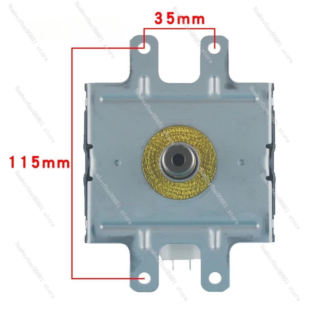 Microwave oven magnetron 2M248H long foot base plate fixed frequency 1000W drying heating microwave equipment accessories