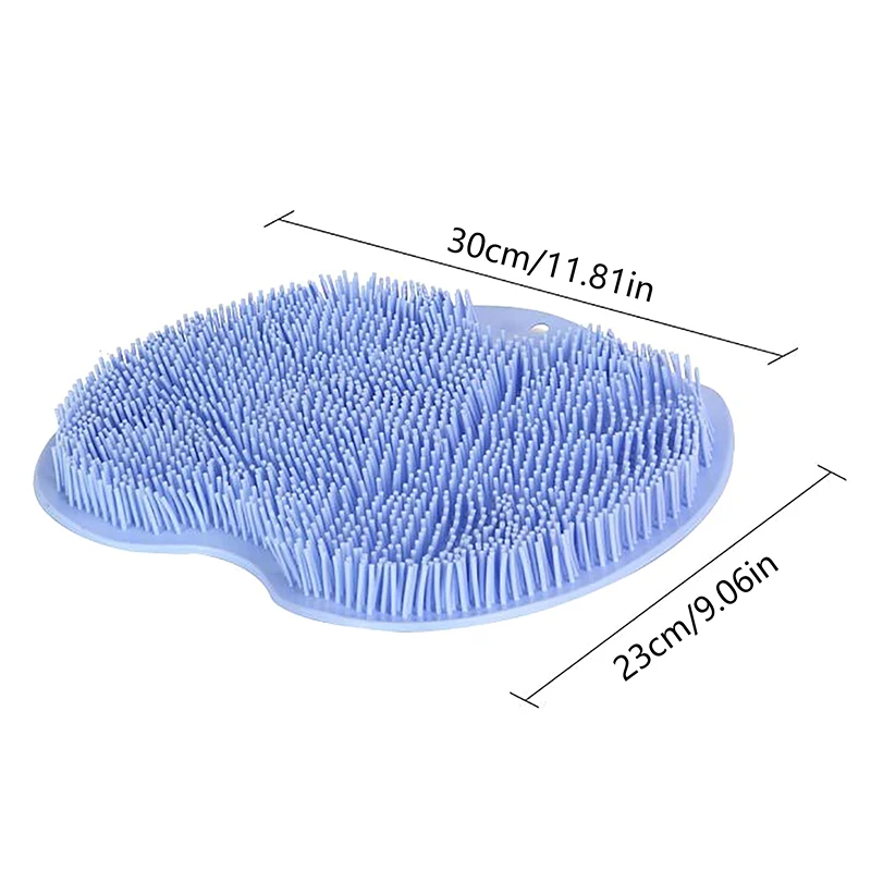 Lazy Foot Scrubbing Back Scrubbing Brush Bathroom Anti-Slip Foot Washing Pad Massage Shower Pad Dead Skin Removal Brush