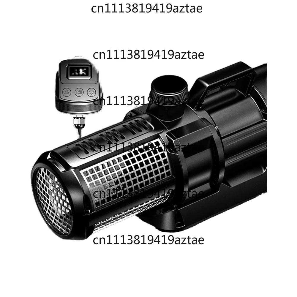 450W Out 3200L/h High Flow Frequency Conversion FIsh Pond Farm Aquaculture Pool Electric Water Pump With Controller