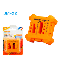 High Quality JM-X2 Magnetizer Demagnetizer Tool Orange Screwdriver Magnetic Pick Up Tool Screwdriver Magnetic Degaussing