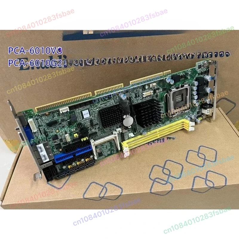 

90% New For ADVANTECH PCA-6010G2 PCA-6010 REV.A1 Dual Network Port Industrial Computer Motherboard