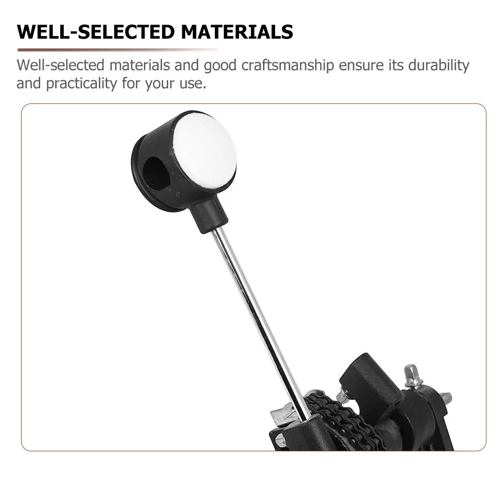 

Pedal Hammer Replacement Felt Head For Bass Drum Kick Fast Response Drum Set Accessories Instrument Parts