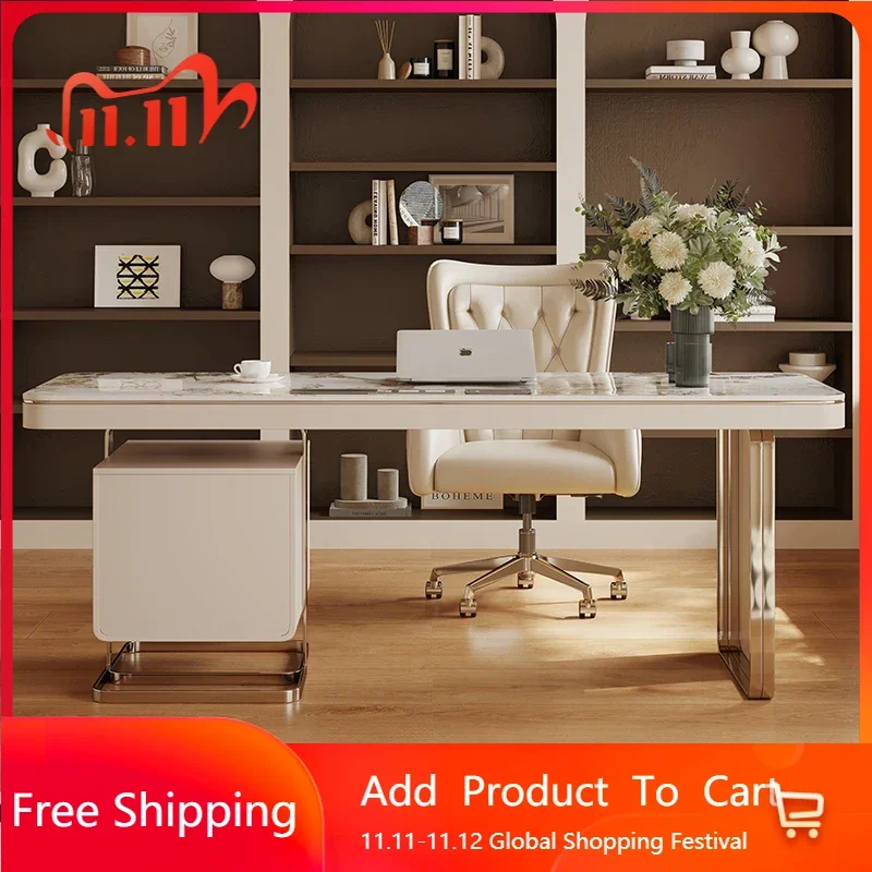 

Эстетический домашний современный офисный стол, роскошный стул для хранения, большой органайзер для письменного стола, модная мебель Mesa De Comedor