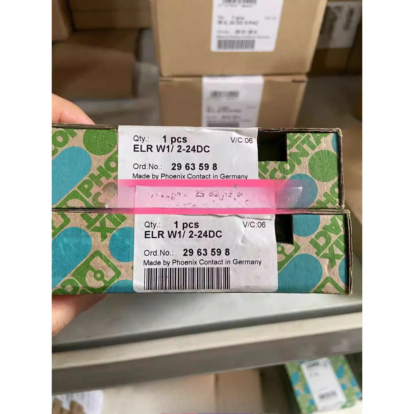 Omgekeerd lastrelais