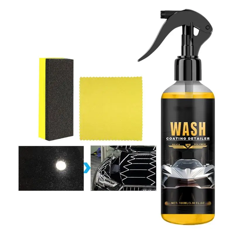 

Interior Car Cleaner 100ml Powerful Oil Film Cleaner And Remover Car Wash Blocks UV Rays Enhances Car Cleanliness For Ensures