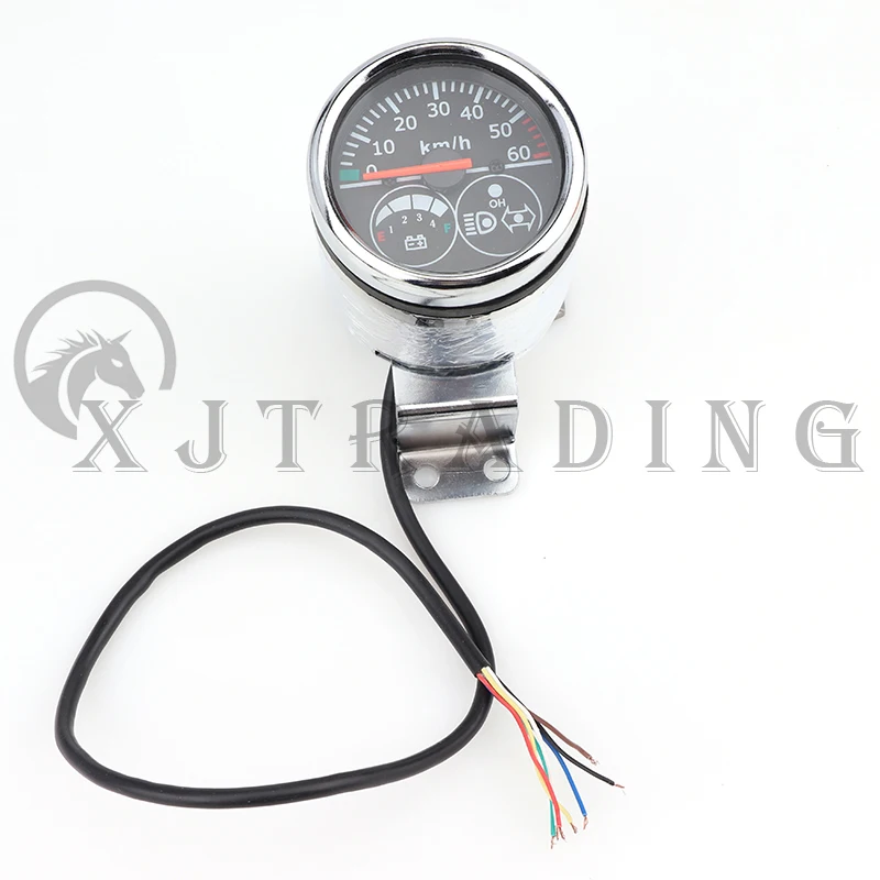 Motorcycle 36V/48V Speedometer Pointer Instrument Steering Indication Meter For ATV Go Kart Electric Scooter Quad Bike Parts