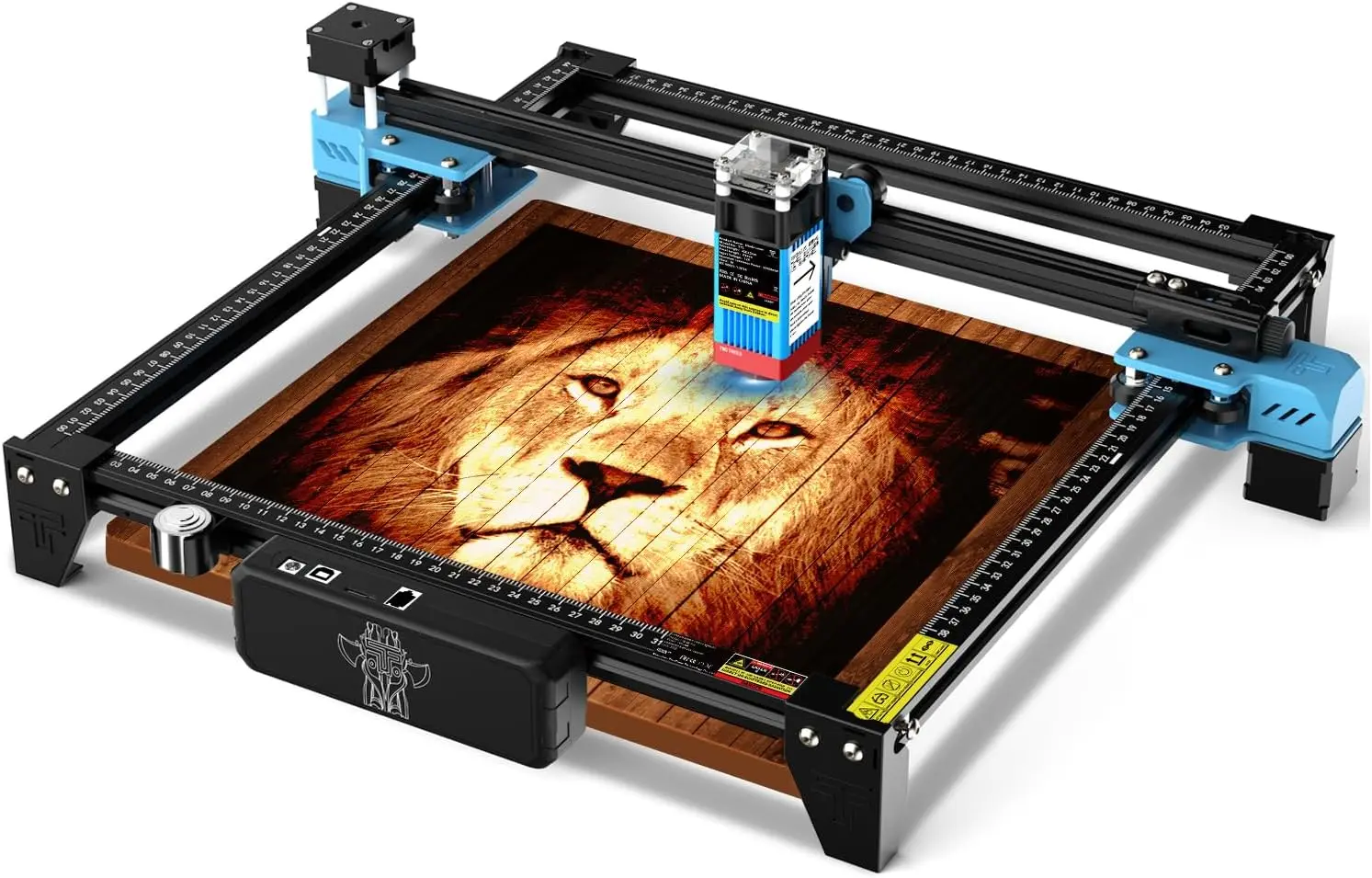 

Twotrees Tts-55 Pro 40W Laser Engraving Machine For Making 3D Wooden Puzzles, Cutting Machine, 5W-5.5W Laser Power, Fixed-Focus