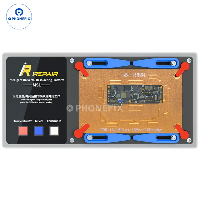 Uniwersalna forma grzewcza iHeat Pro MIJING MS1 L2024 do rozlutowywania iPhone'a 16 15 14 13 12 11 X Series