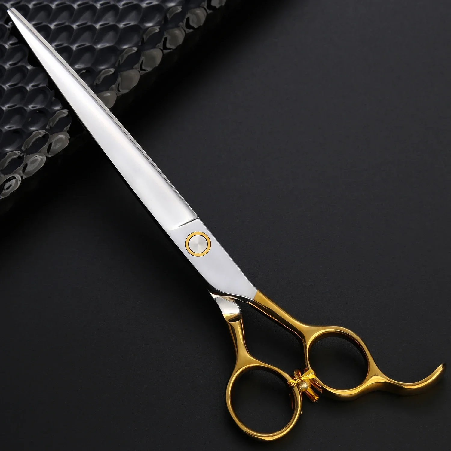 

8 INCH Golden Professional Dog Grooming Scissors Japanese Cutting Pet Scissors
