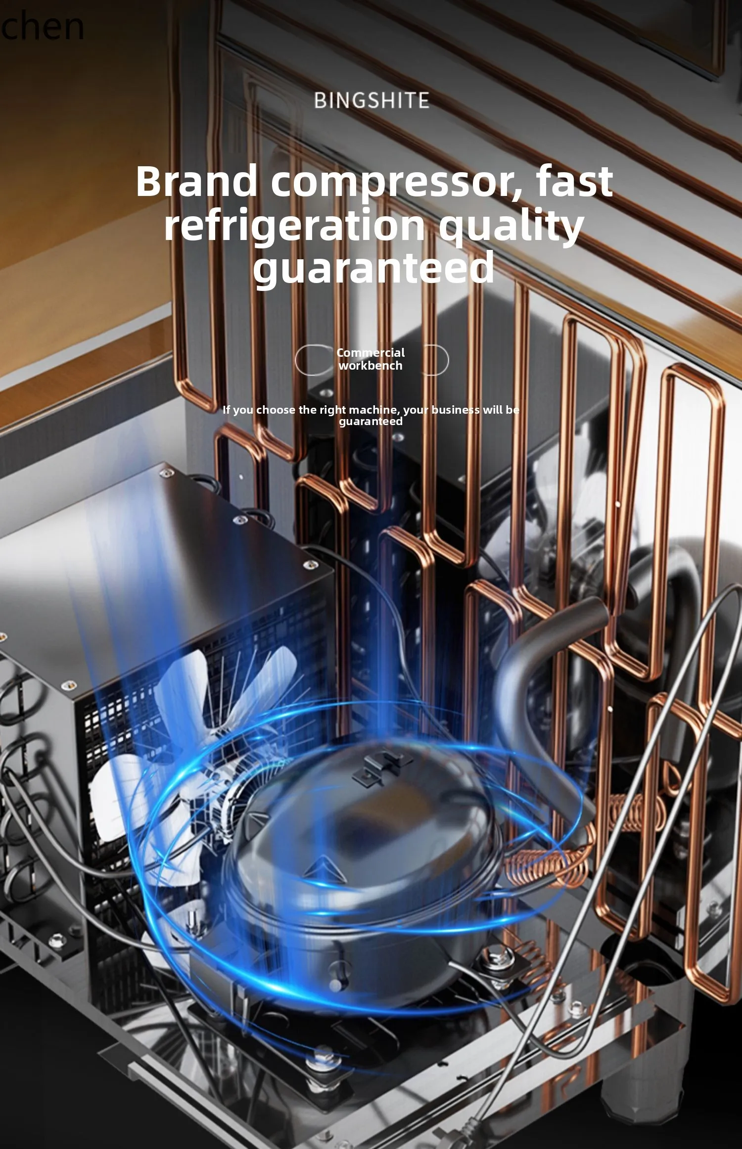 LXC Banco da lavoro refrigerato Frigorifero commerciale Operatore piatto Congelatore Congelatore fresco Cucina